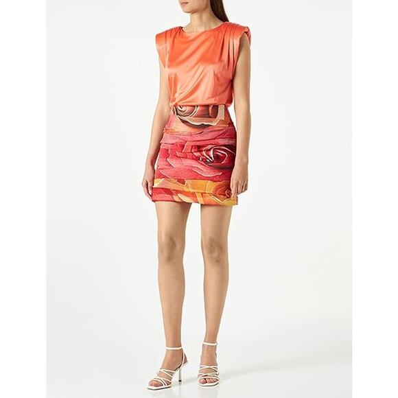 Just Cavalli Vestito Dress Blush Size 38 NWT - Picture 1 of 6